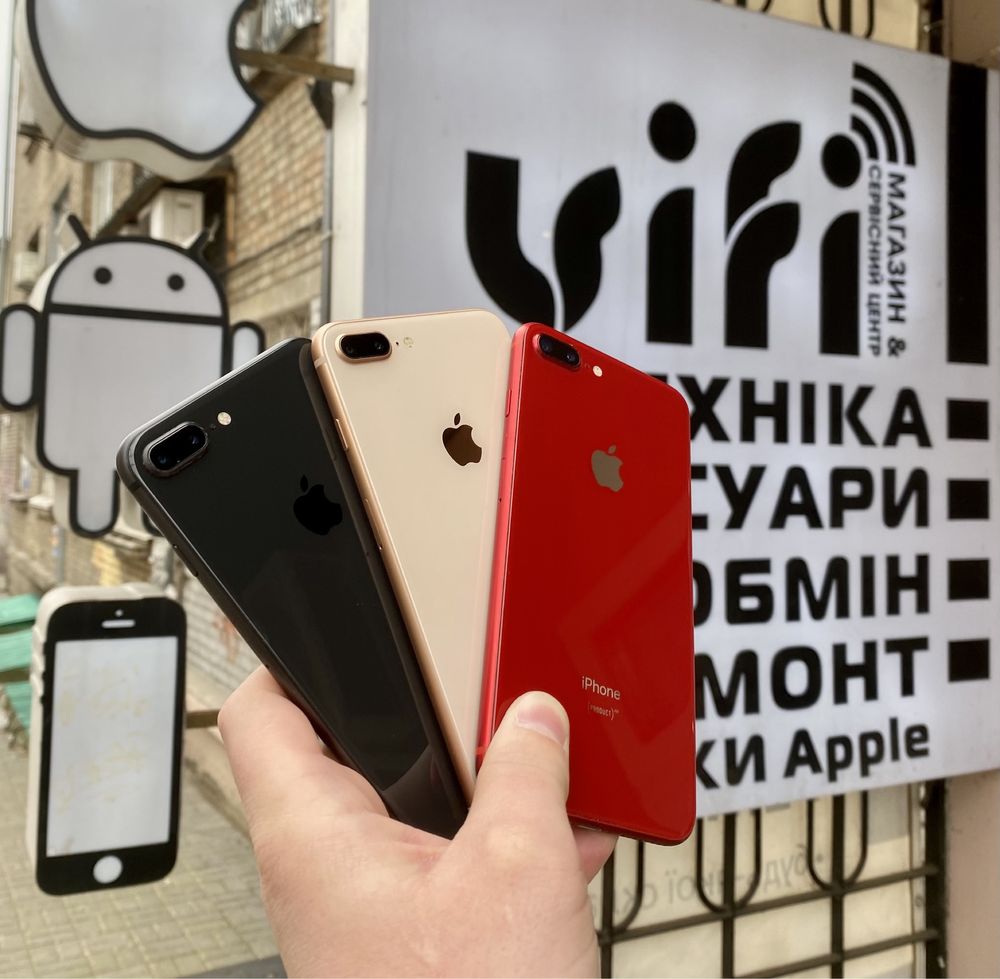 iPhone 8 Plus 64/256Gb Neverlock Оригінал Магазин Гарантія Відправка