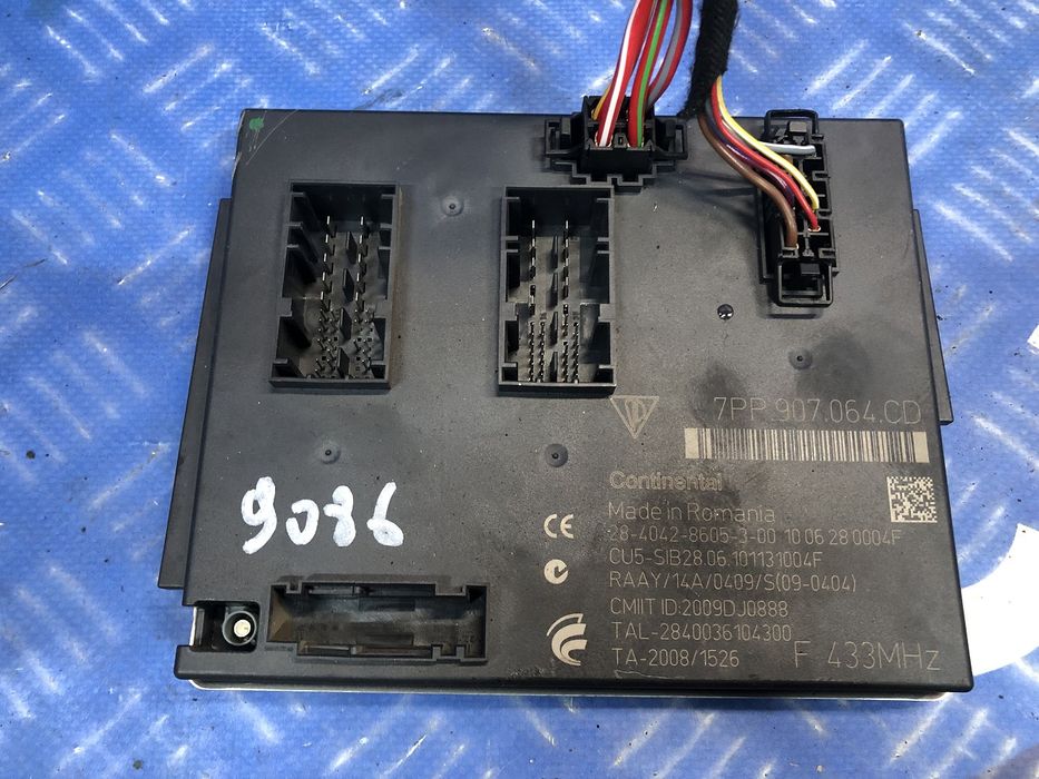 Блок комфорту Porsche Cayenne 958 Порш Каєн комфорта