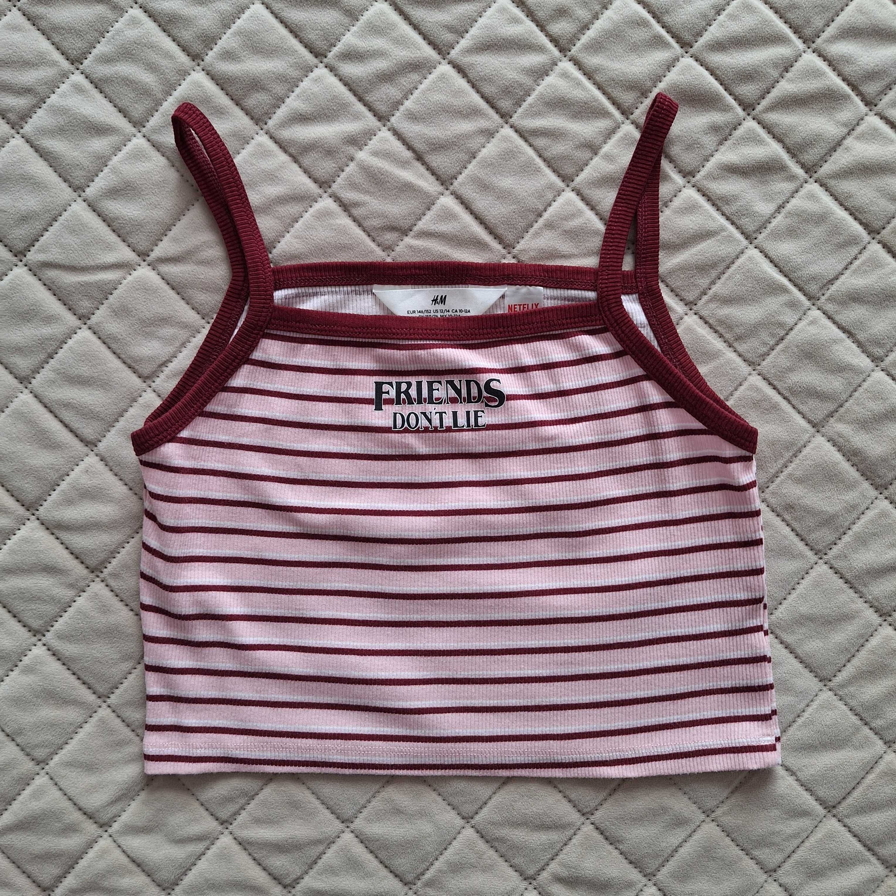 H&M top Stranger Things r. 146/152