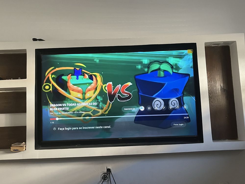 Tv 65 polegadas marca Hisense 4k