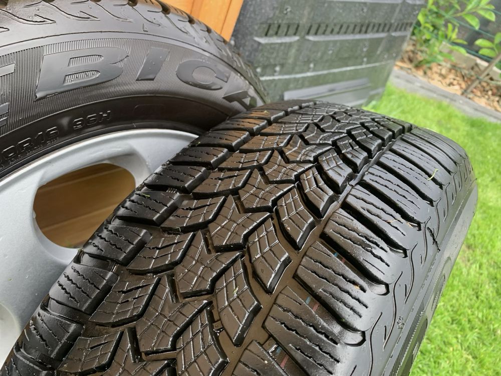 Felgi z oponami zimowymi 5x112 Audi Volkswagen Seat Skoda