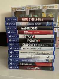 Vários jogos PlayStation4