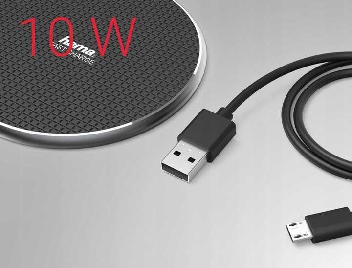 Hama ładowarka INDUKCYJNA Samsung /Apple / Huawei 10W