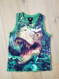 H&M tank top koszulka 98/104 bez rękawów dino dinozaur molo zara next