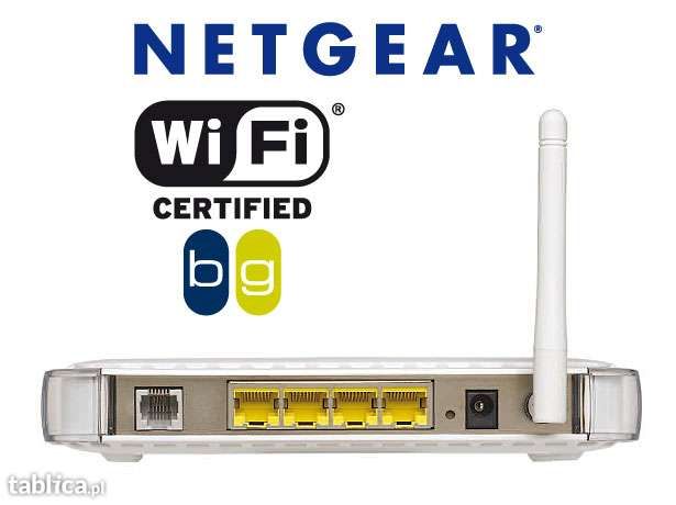 Router bezprzewodowy NETGEAR DG834GB ADSL2+ do neostrady, doskonały!!!