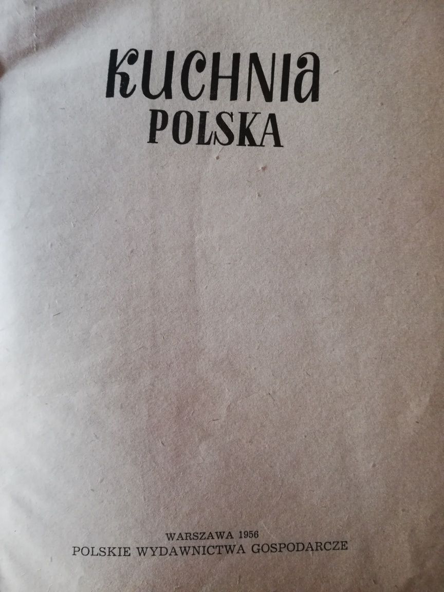 książka "kuchnia polska" praca zbiorowa Dr. Stanisław Berger RARYTAS