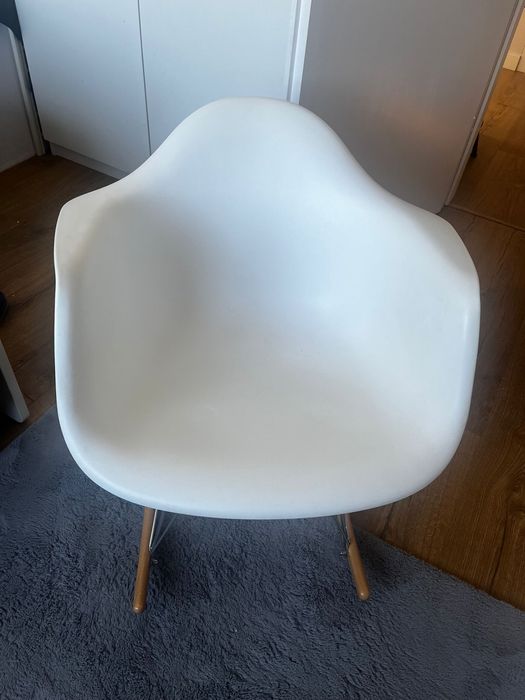 Krzesło bujane na płozach