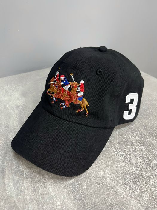 Кепка Ralph Lauren Polo чорна