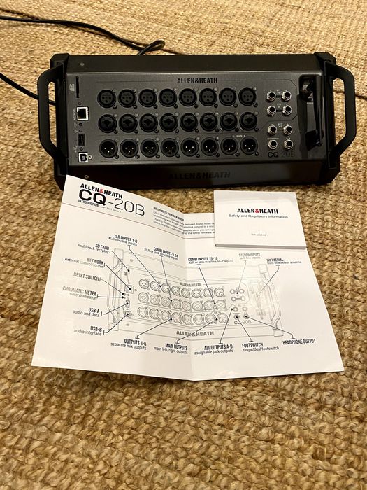 Allen & Heath CQ20B Kompaktowy mikser cyfrowy Bluetooth