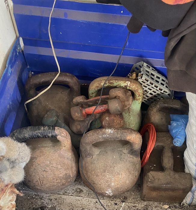 Продам гирі 16-32кг