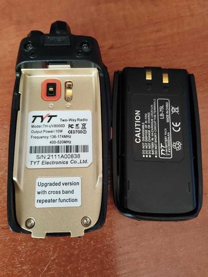 Переносная радиостанция TH-UV8000D