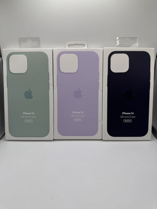 Силіконові чохли Apple iPhone 13/14 Silicone Case MagSafe
