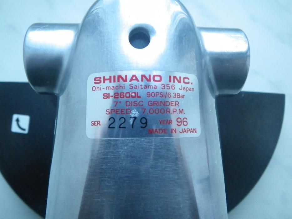 Пневматическая угловая шлифмашина SHINANO SI-2600L (Japan)