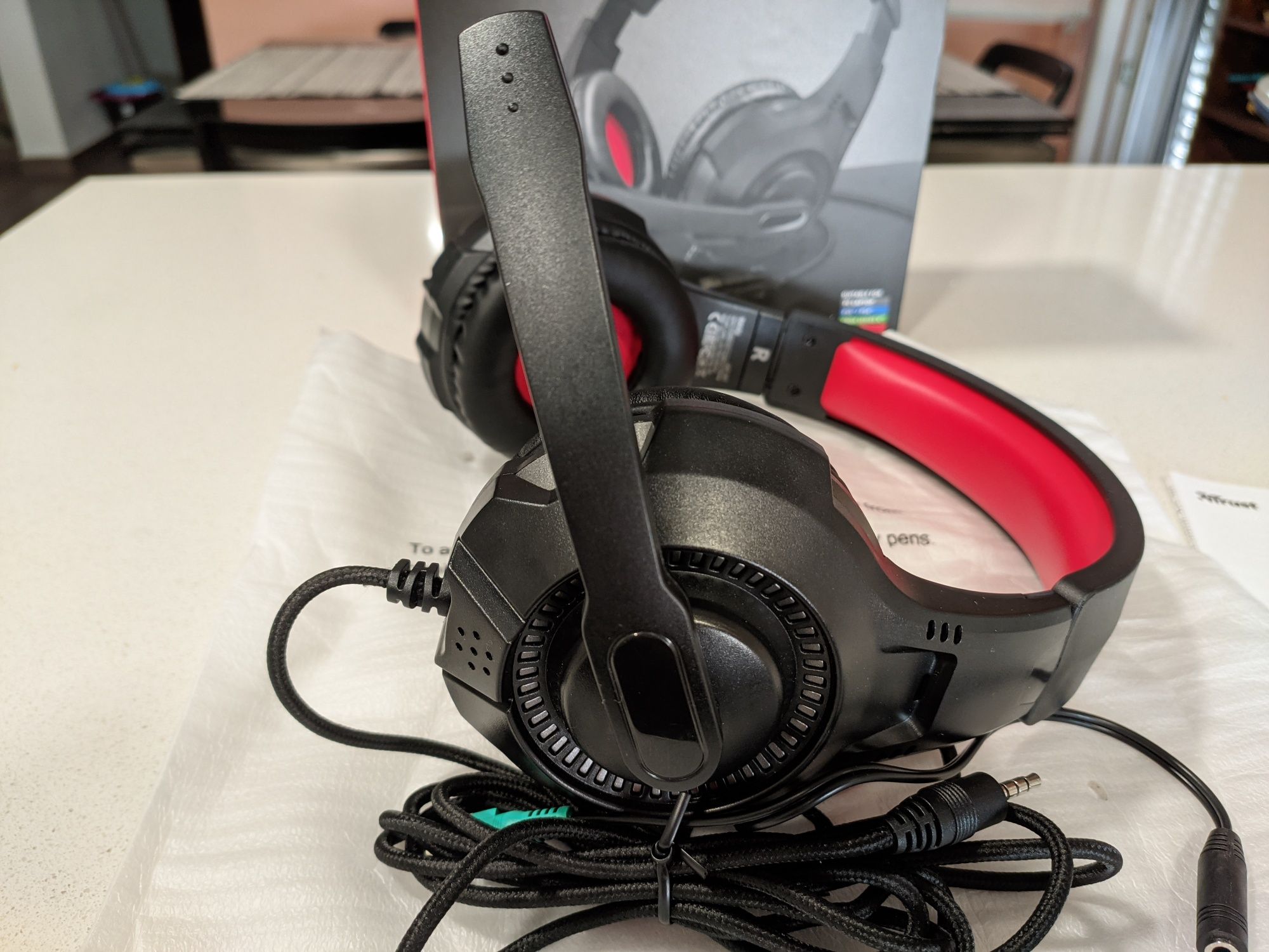 Headset Auscultadores Gaming