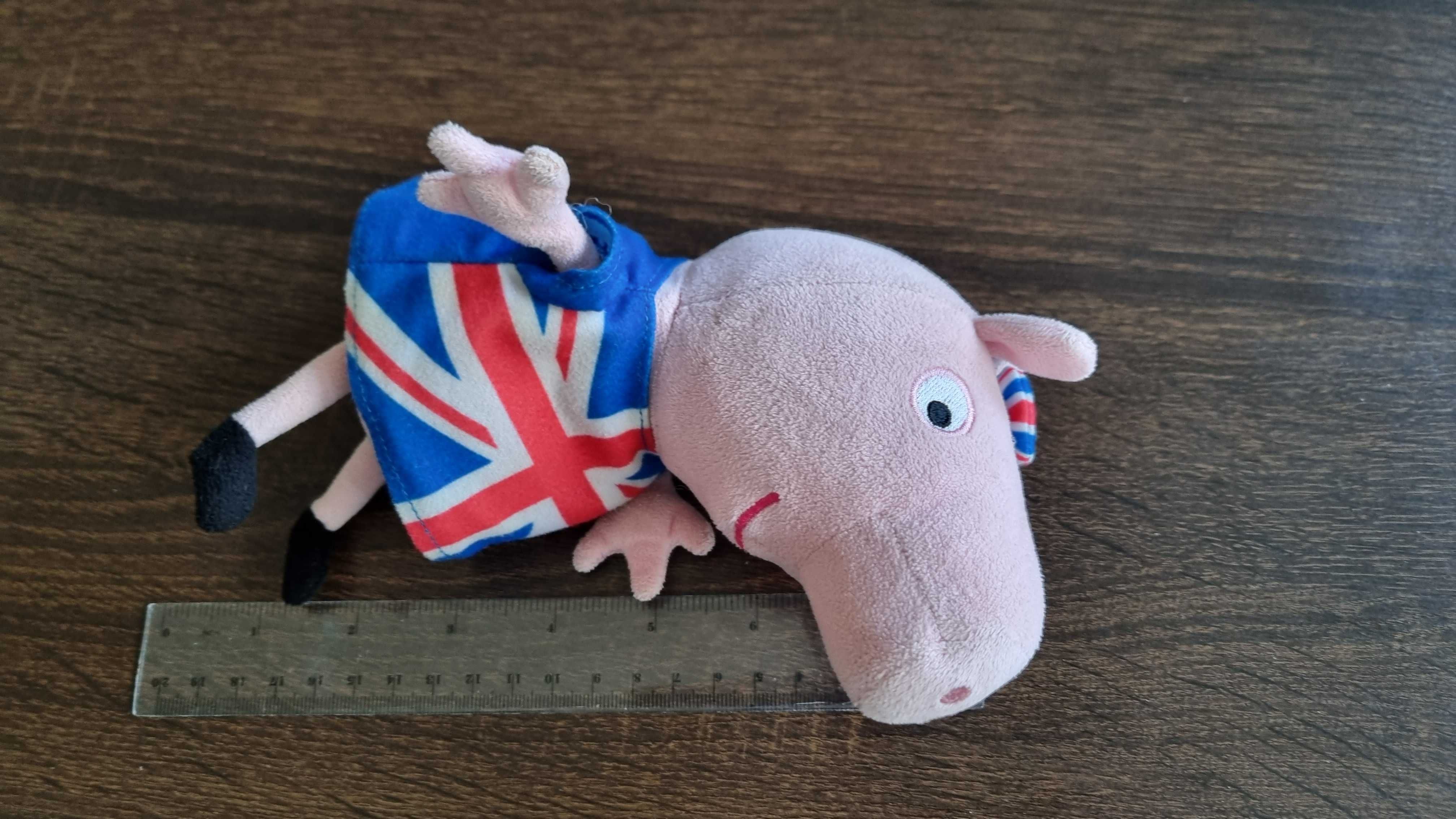 Pluszowa maskotka Peppa Pig z Union Jack!