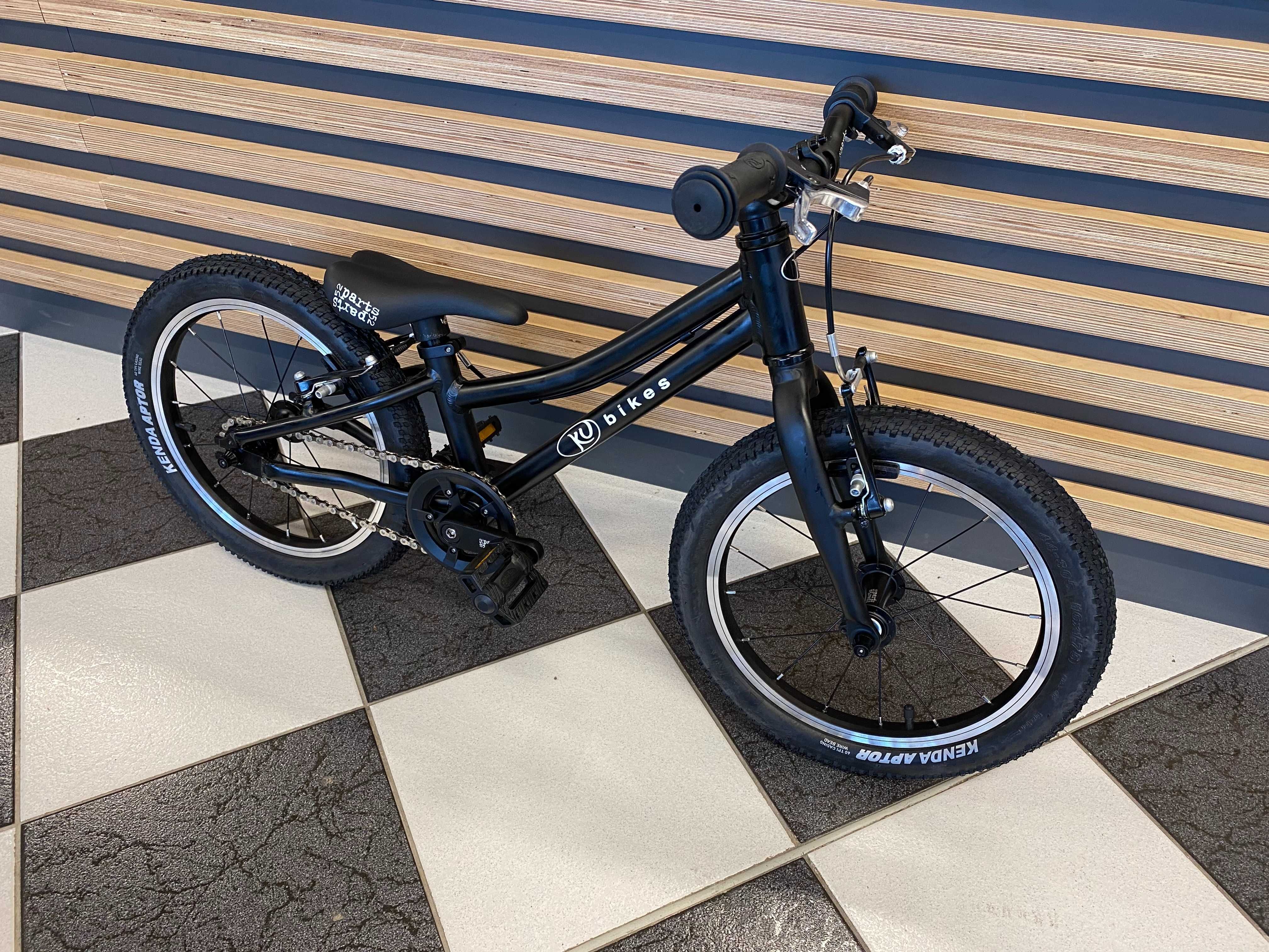 Rower dziecięcy KUBIKES 16S Black czarny 16 cali KRAKÓW