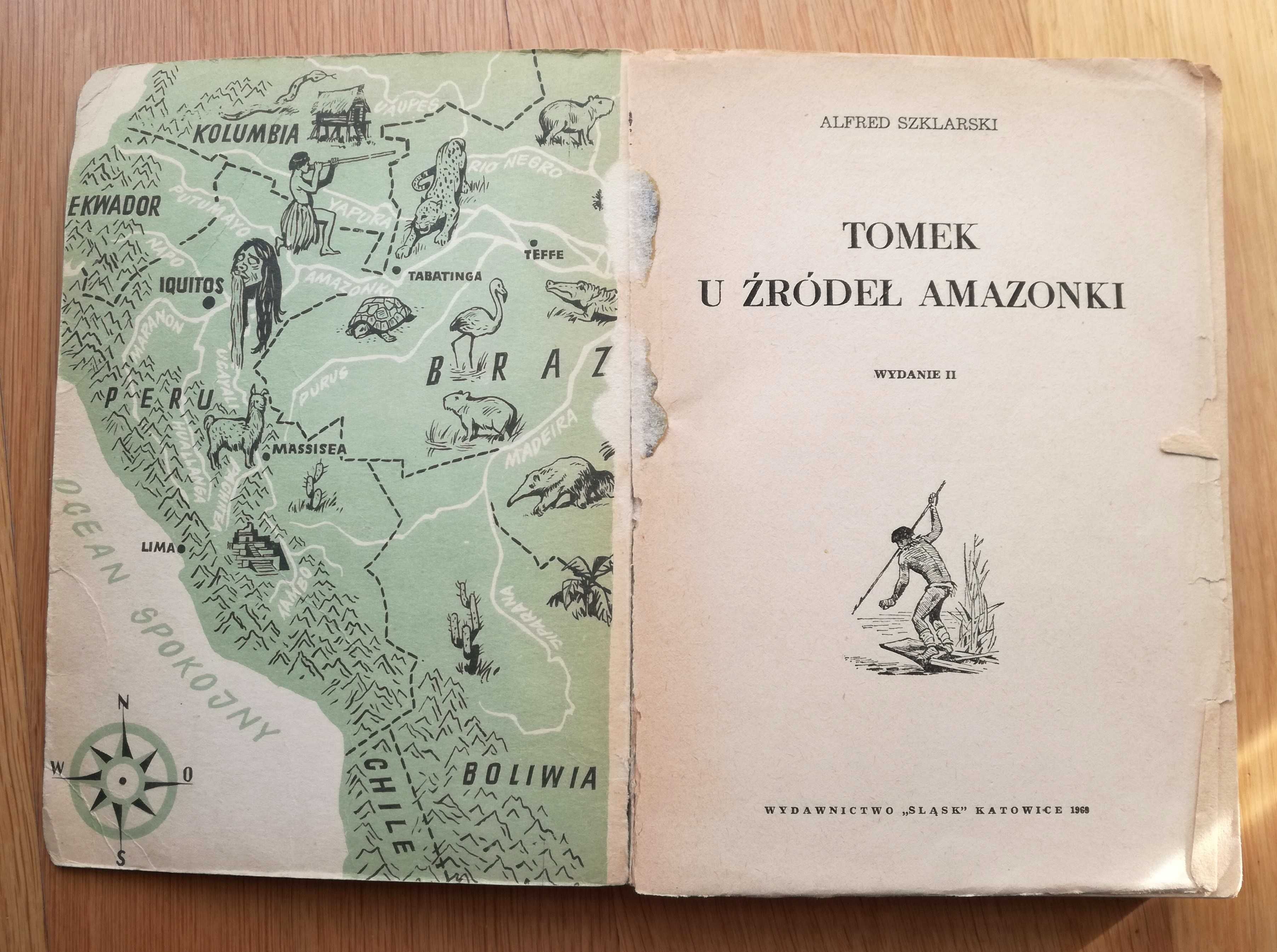 Tomek u źródeł Amazonki – Alfred Szklarski