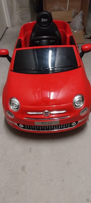 Carro elétrico de criança VIDAXL Vermelho Plástico