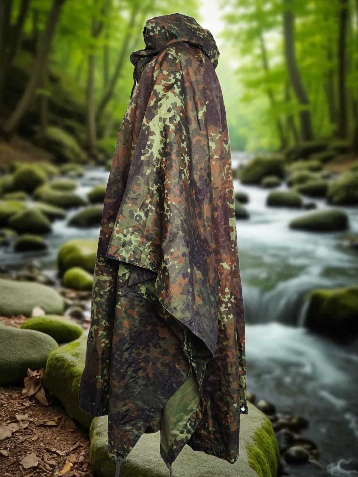 Функціональне пончо-дощовик Bundeswehr (Flecktarn)