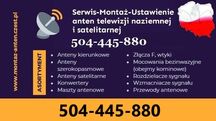 Montaż Ustawienie Naprawa Anten Telewizji Naziemnej i Satelitarnej TV