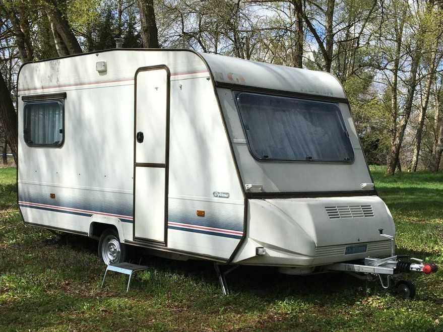 Przyczepa Kempingowa ADRIA 410 _4 osobowa + 2 przedsionki, ZADBANA !!!