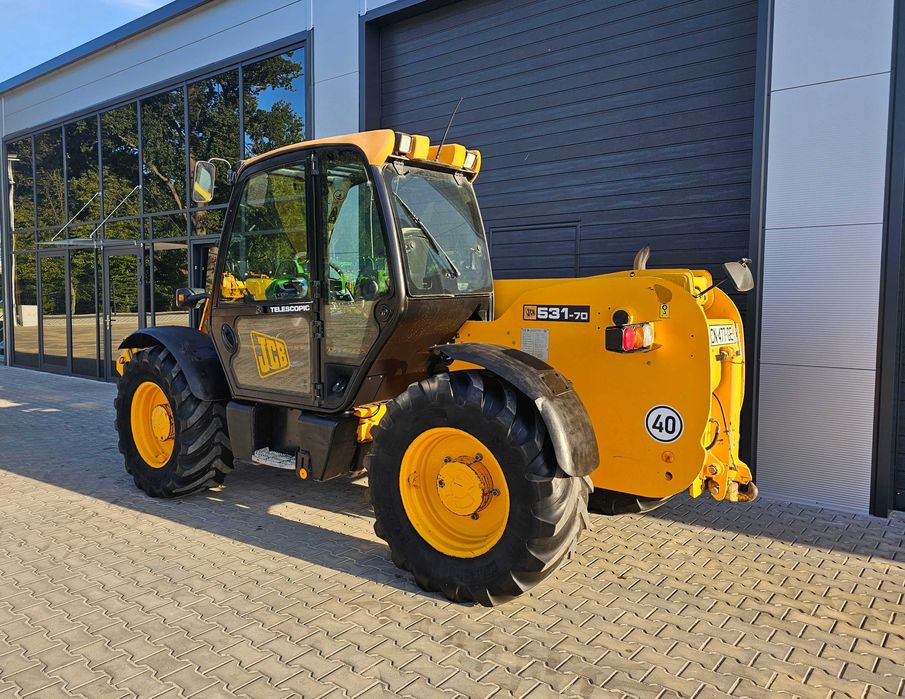 JCB 531-70 AGRI SUPER Oryginał NAJBOGATSZA WERSJA Klima 40km/h 130kM