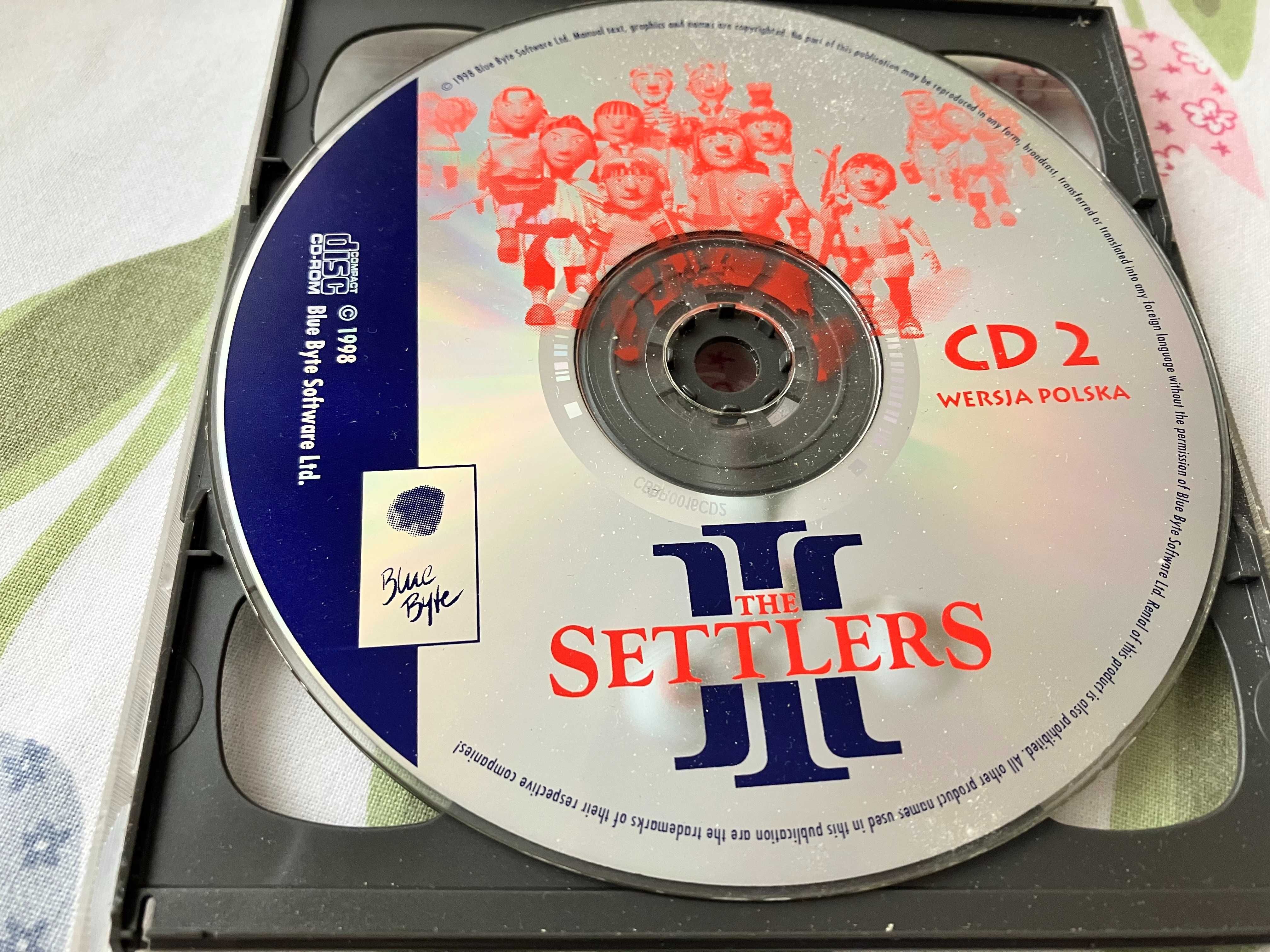The Settlers CD 1 i 2 wersja polska