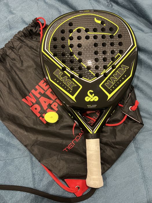 Raquete de Padel - Mamba Black Edition | como nova (2 utilizacoes)