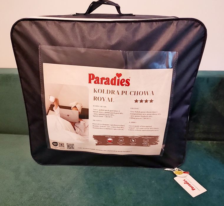 Kołdra puchowa całoroczna Paradies Moonline T, 135/200