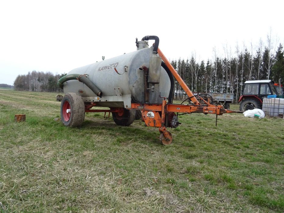 Beczkowóz wóz asenizacyjny  beczka KAWECO 6000 L. Możliwość Transportu