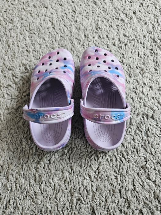 Crocs klapki sandały Crocsy j2 33 34 sandałki dla dziewczynki