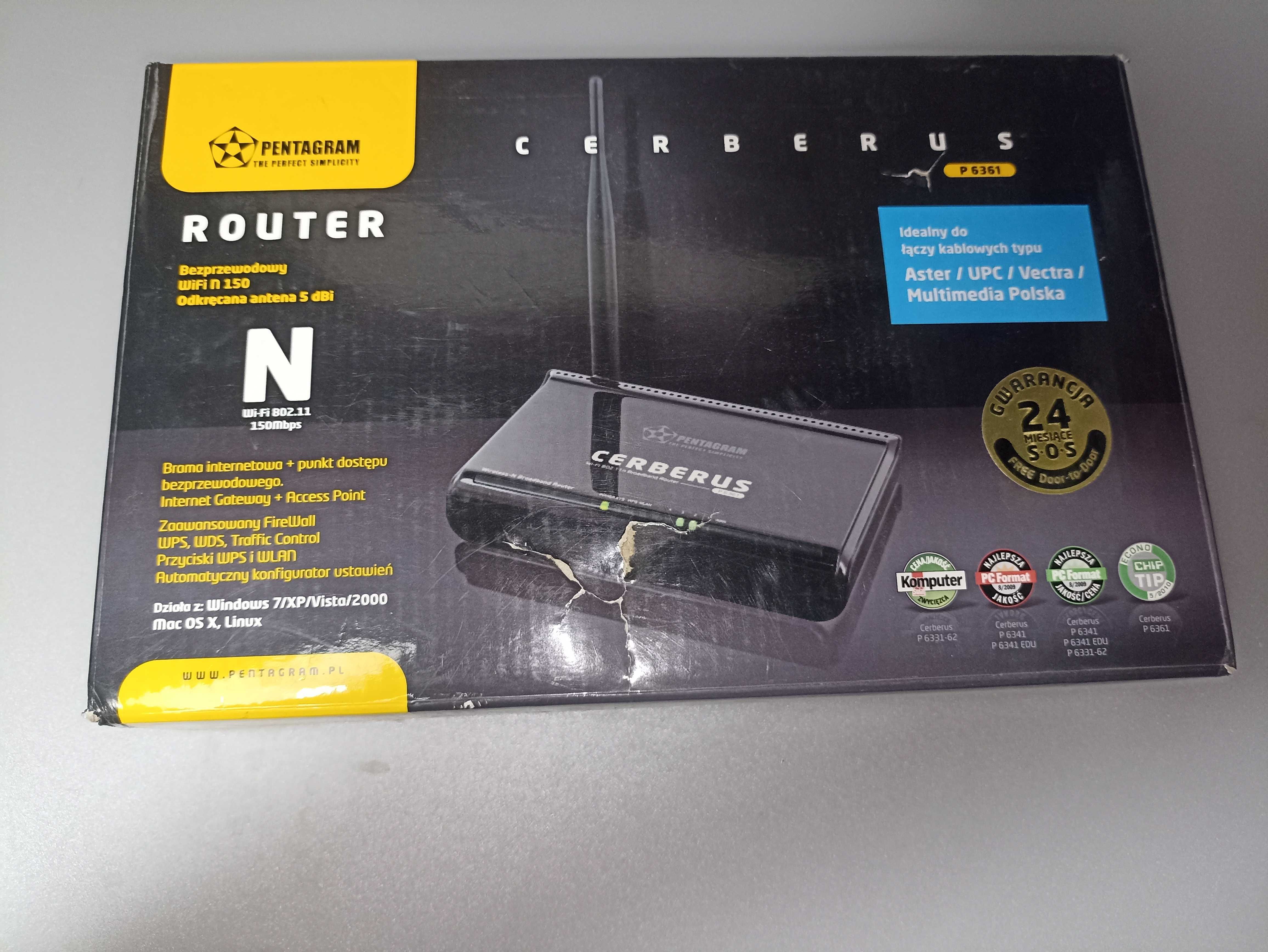 WiFi router 150Mb/s Pentagram Cerberus P6361