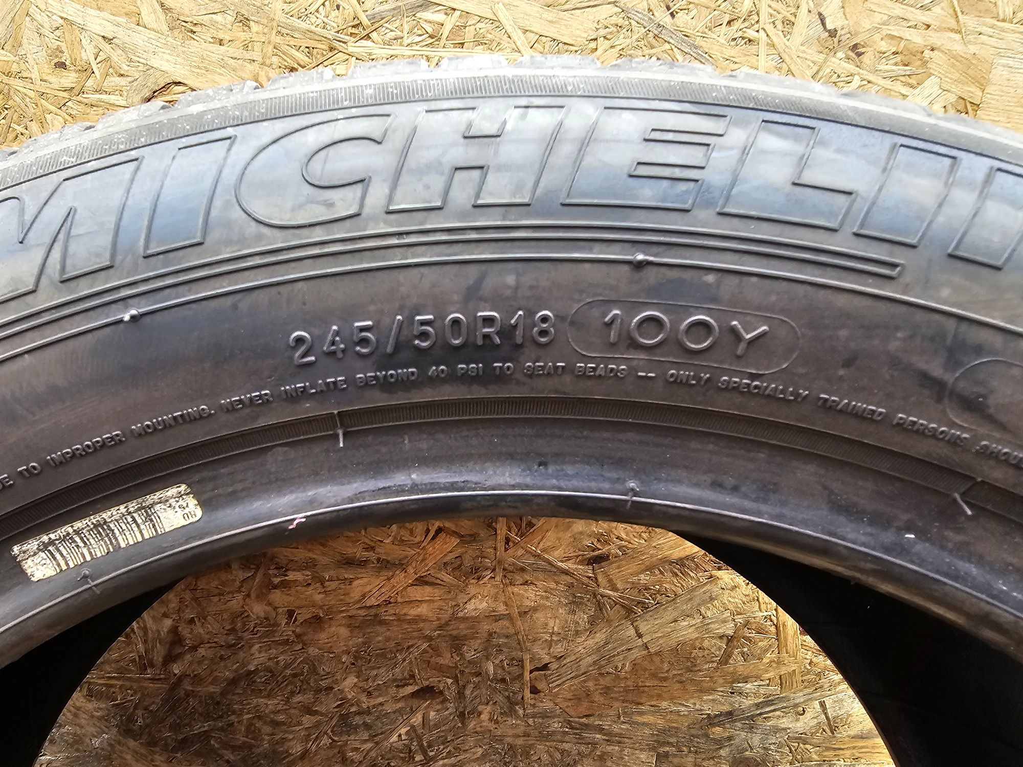BDB Stan!!  6,6mm. 245/50 r18 Michelin Primacy 3 ZP. RUNFLAT.  2119