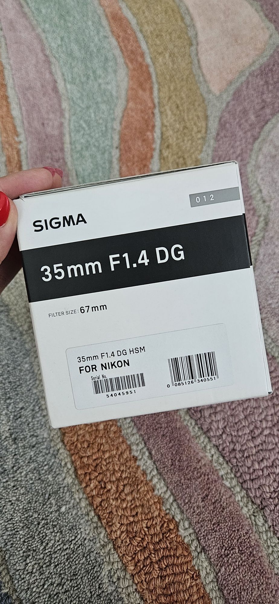 Sigma 35mm F1.4 DG Art Nikon