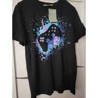 H&M tshirt kontroler playstation r. 158-164