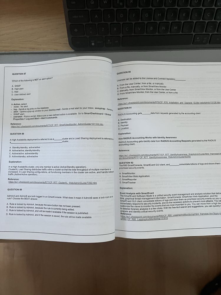 Livro Check point  CCSA