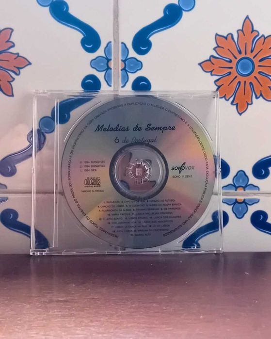 CD – Melodias de Sempre (6 de Portugal)