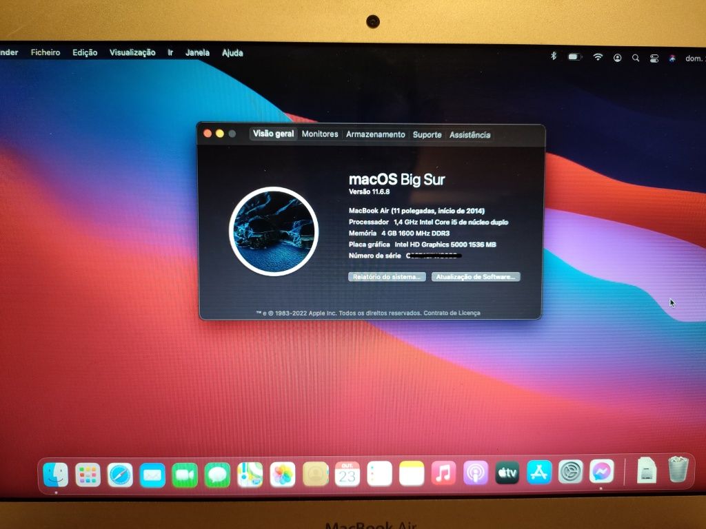 MacBook Air 11' late 2014