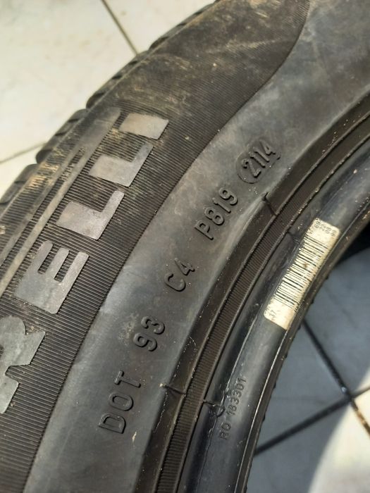 Opona zimowa 225/60r17 PIRELLI z zapasu 7mm.