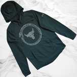 Худі Under Armour Rock Terry Snake big logo dark green (Розмір S)