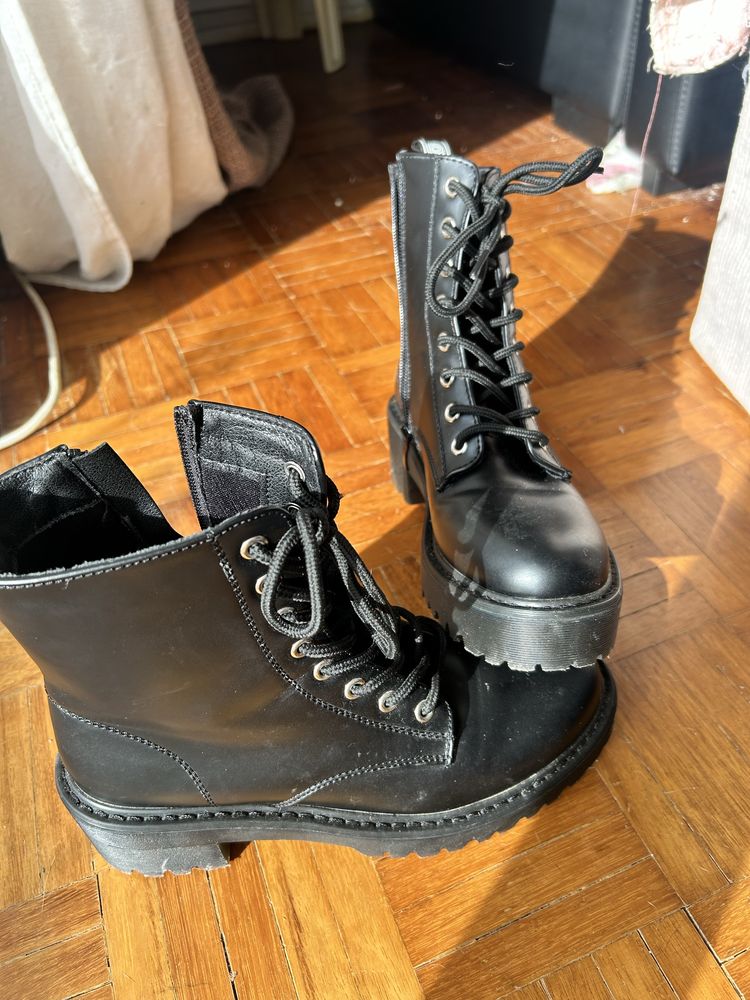 Botas estilo militar 37