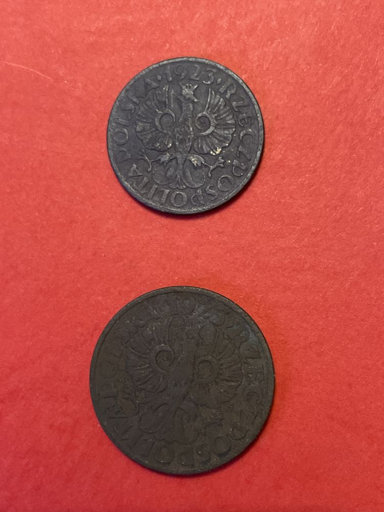 2 grosze i 5 groszy z 1923 roku