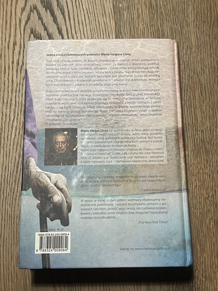 Mario Vargas Llosa „Wojna końca świata” BDB