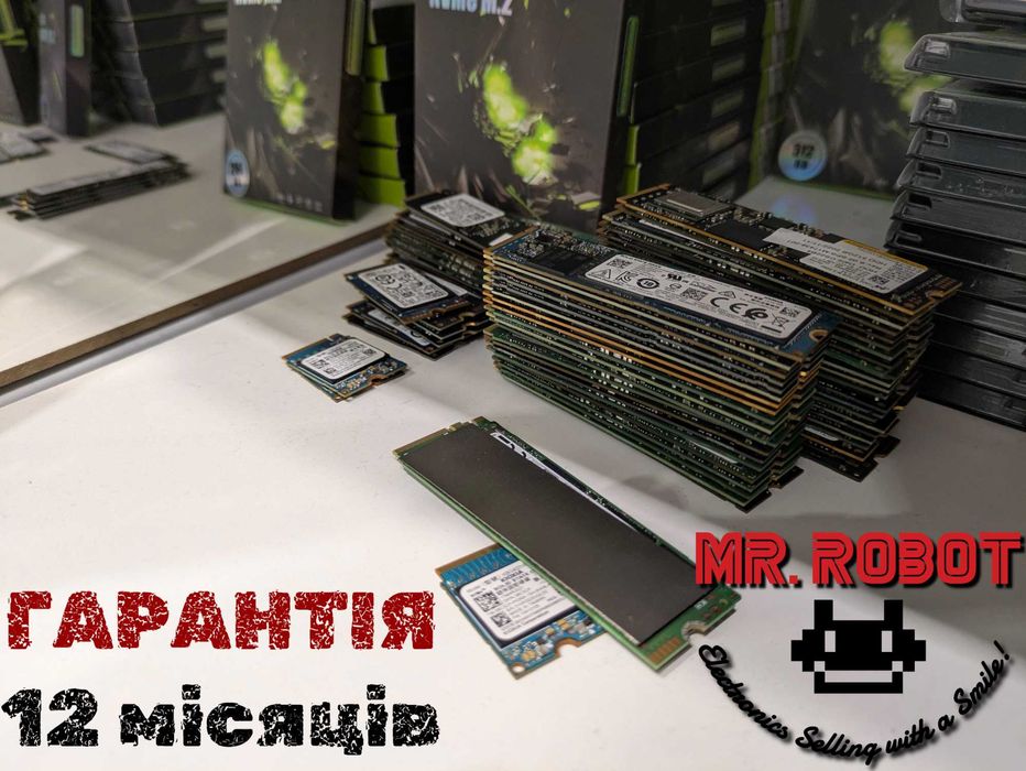NVMe SSD M.2 256GB/512GB/1TB Gen3/Gen4 Samsung/WD/Intel