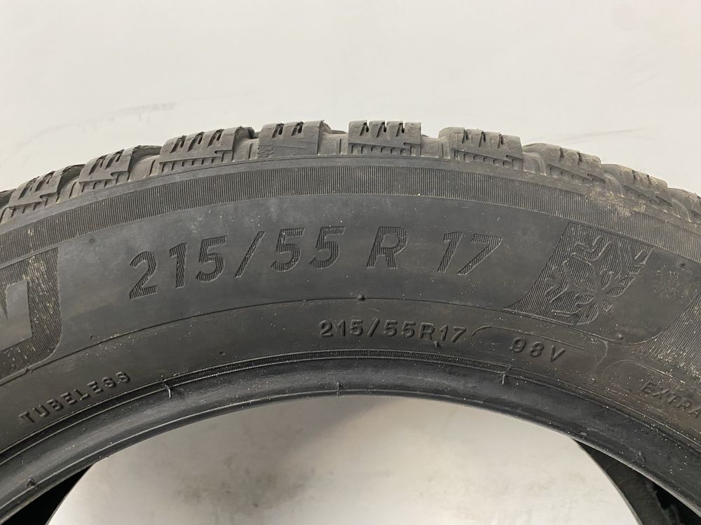 4x 215/55/17 Michelin Alpin 6 / 2019r 6,5mm / GWARANCJA