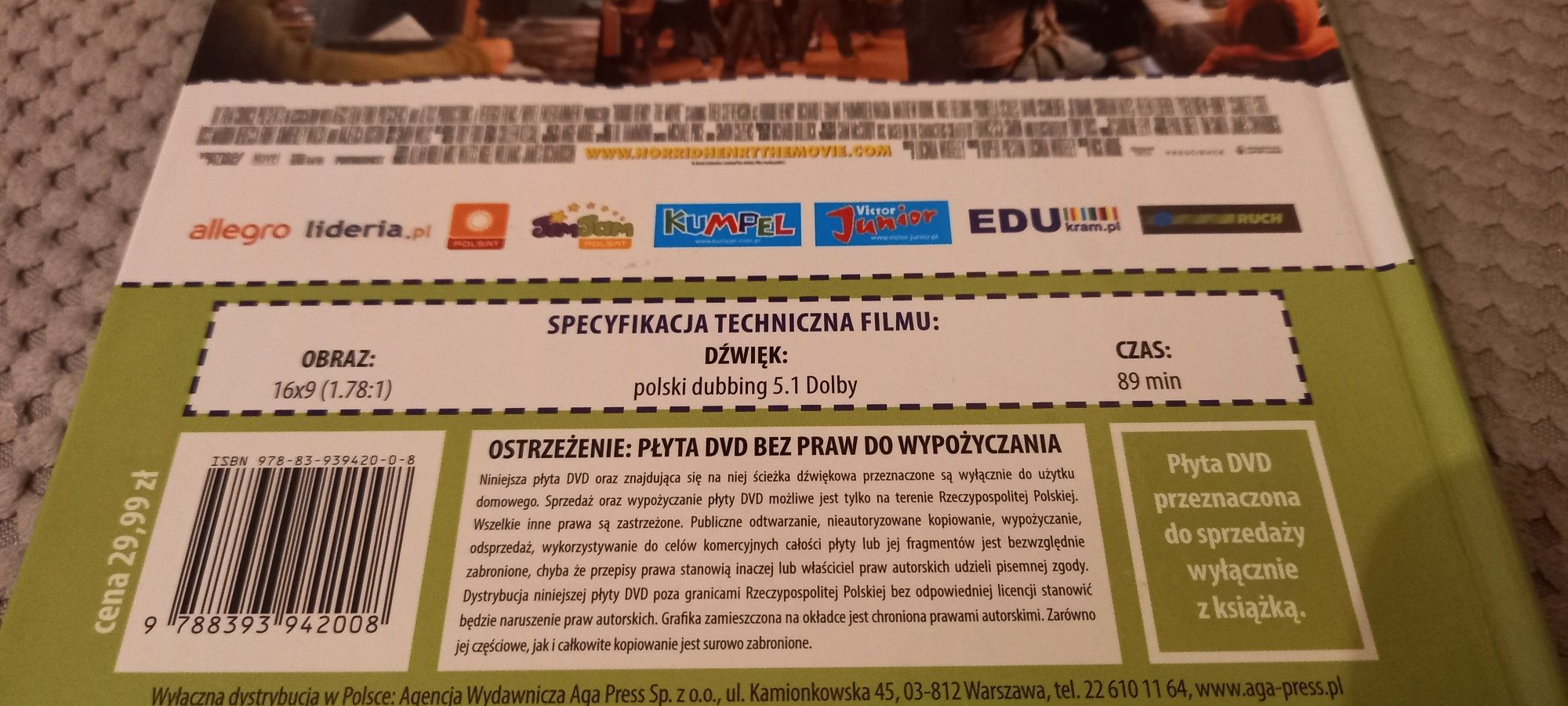 Koszmarny Karolek dvd