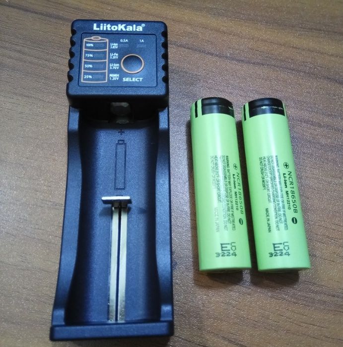 Зарядное устройство 18650 LiitoKala lii-100 Li-ion + PowerBank зарядка