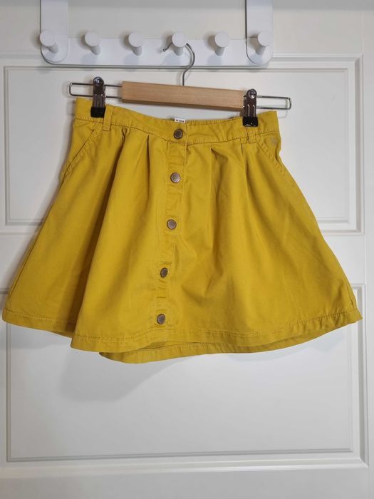Spódniczka 128 cm OKAIDI żólta śliczna!