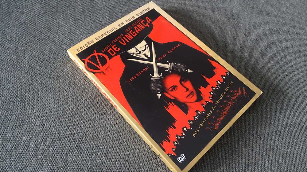 DVD V de Vingança - V for Vendetta . 2006