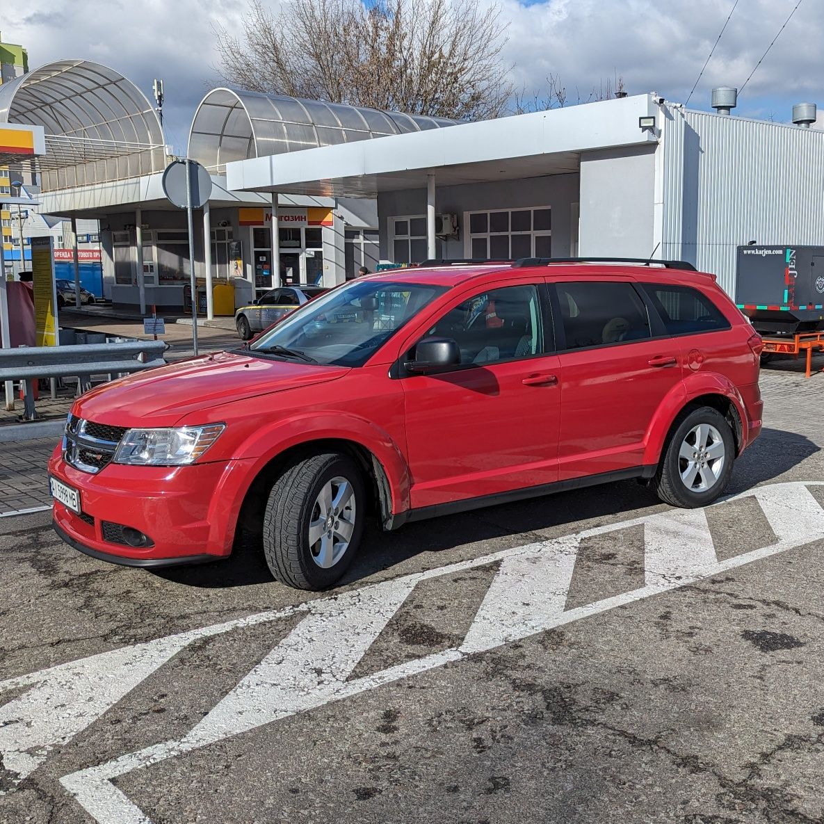 Dodge Journey 2013, 2.4L, червоний